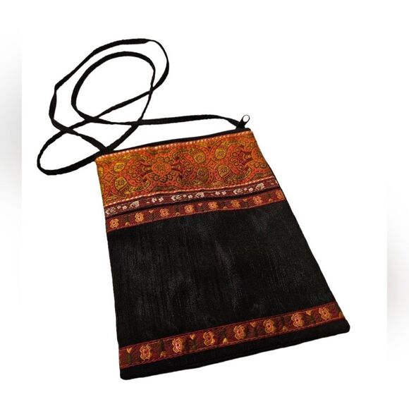 Bohemian Crossbody Cloth Bag - Picture 1 of 7